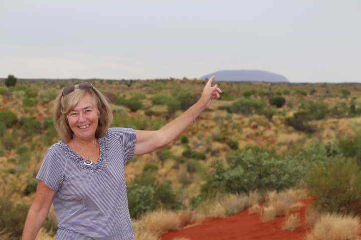 Rocking The Red Centre of Australia.