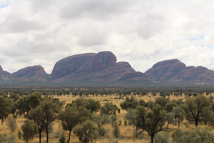 Rocking the Red Centre of Australia.