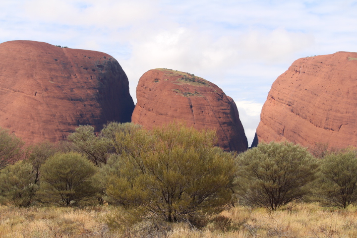 Rocking the Red Centre of Australia.