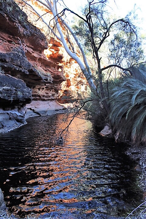 Rocking the Red Centre of Australia.