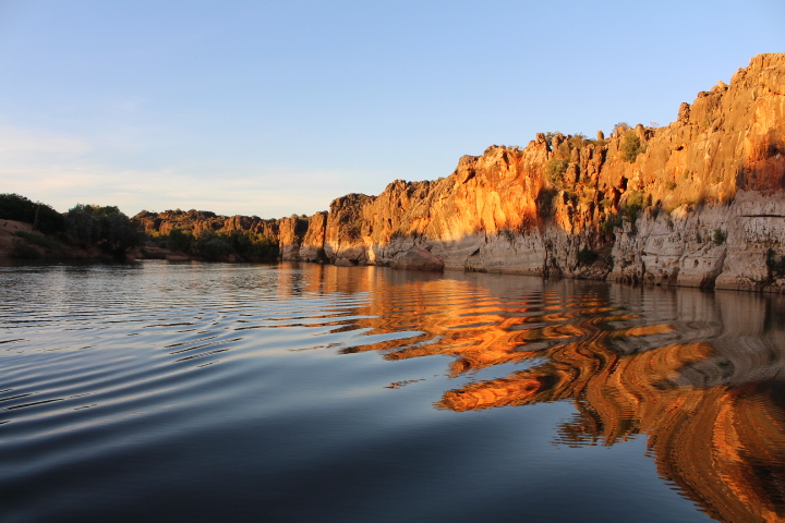 The Kimberley: Visit Geikie Gorge, Windjana Gorge and Tunnel Creek.