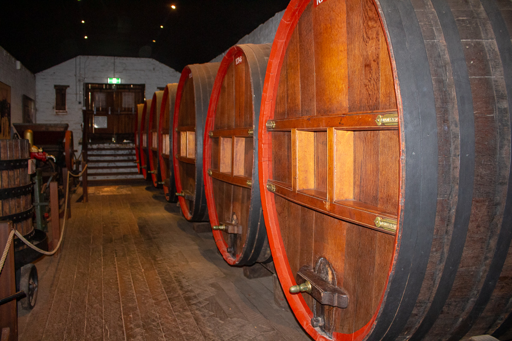Wine Barrels, Houghtons Winery Perth
