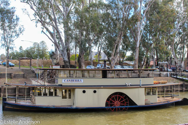 Paddle steamer, Echuca - Broken Hill Road Trip